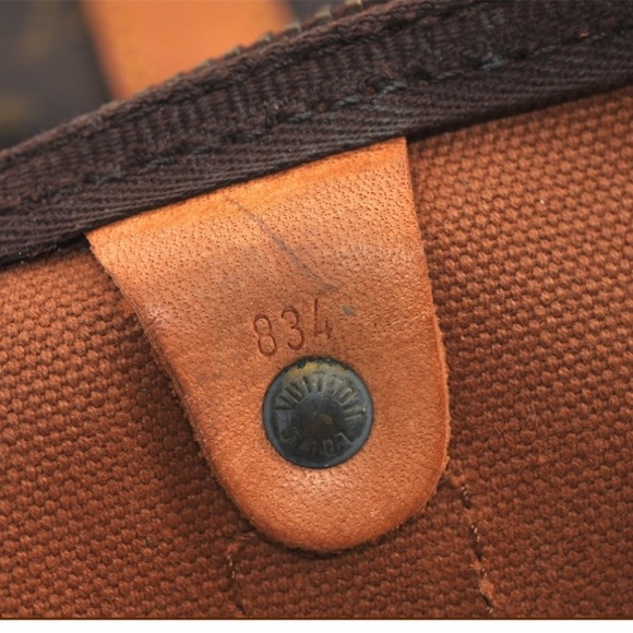 Authentic Louis Vuitton keepall 55 bandouliere travel unisex with strap - Picture 9 of 15